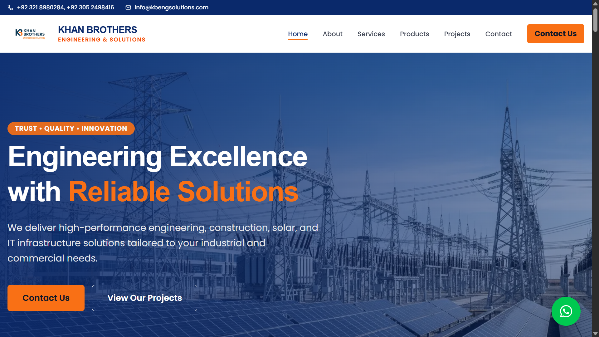 KBES Company Website - Client-Side